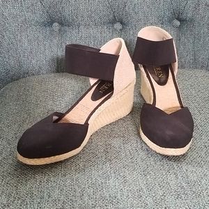Ralph Lauren Espadrille Wedges